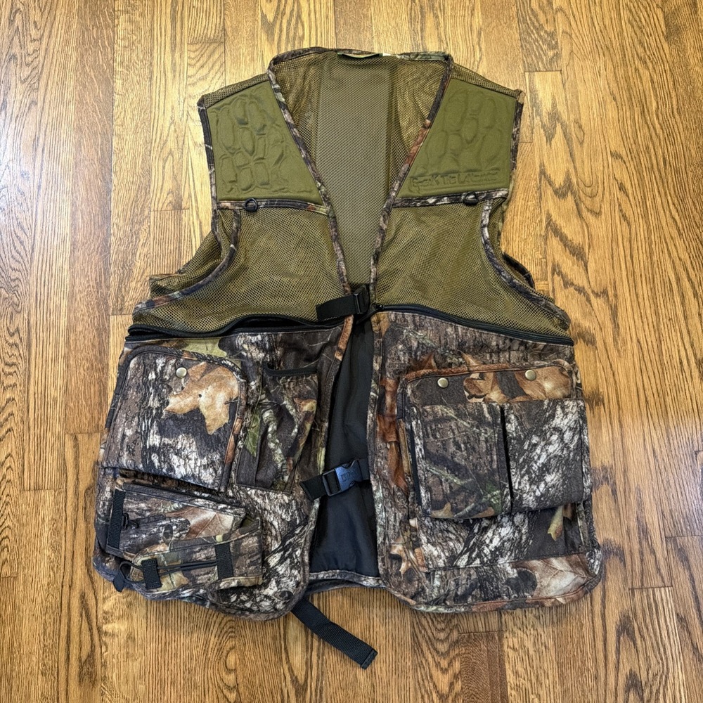 Primos Speak The Language Predator Camo Seat Pad Game Pouch Hunting Vest 2XL/3XL